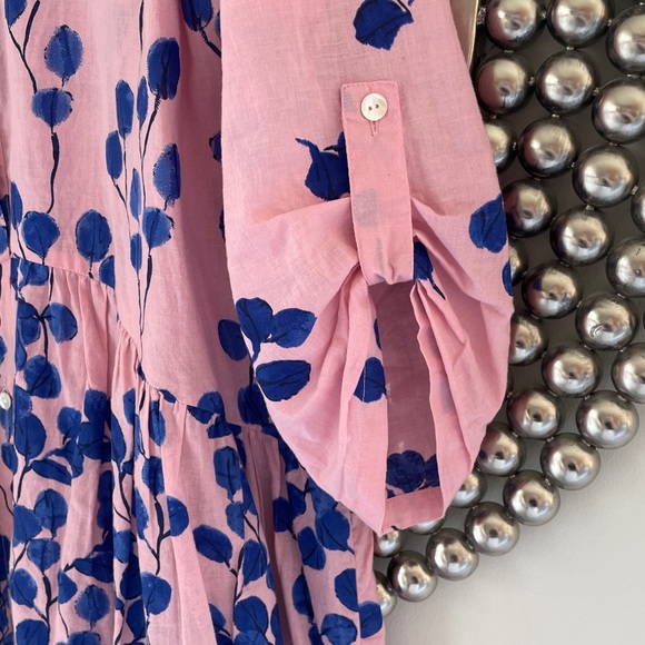 Ro’s Garden Alma Dress in Leaf Print - Picture 4 of 6